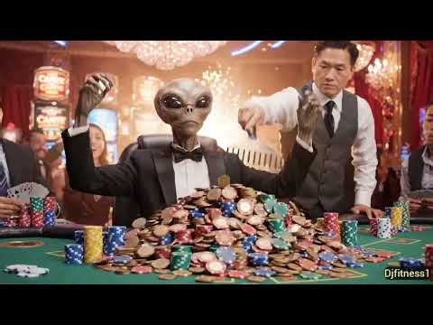 Alien Playing Poker (djfitness1)