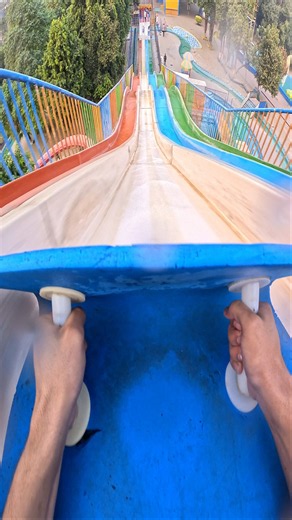 Speedsliding GIANT Slides at Max Speed 🚀 #fastslide #pov #ytshorts