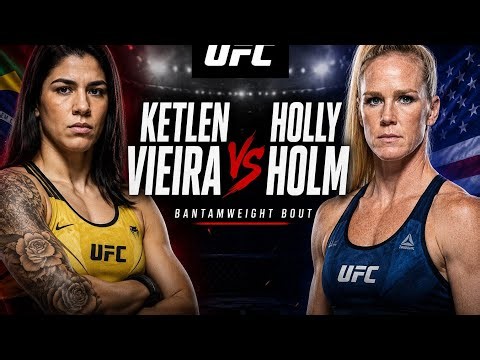 Ketlen Vieira vs Holly Holm | Full Fight Highlights | UFC Bantamweight Battle