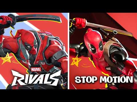 I Made Marvel Rivals MVP Screens using Action Figures