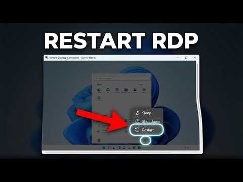 How to Restart Remote Desktop Services in Windows (Fix RDP Without Reboot)