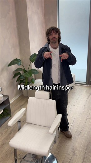 Midlength hair inspo —————————————- #foryou #menshair #hairtok | Hair Inspo