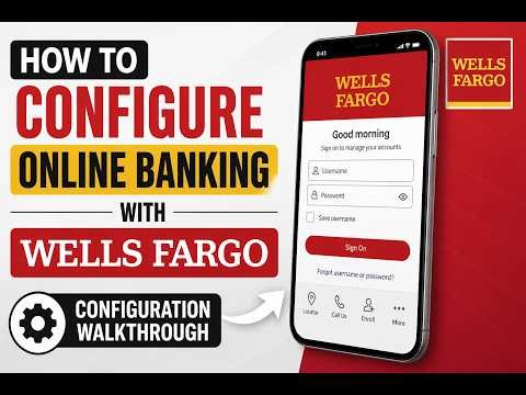 How to Configure Online Banking with Wells Fargo - Configuration Walkthrough