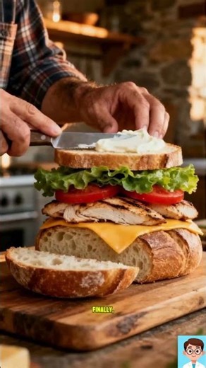 He Made A Sandwich From Absolute Scratch 😳 #shorts