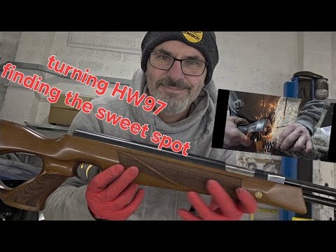 Weihrauch hw97. Tuning for bench rest shooting 