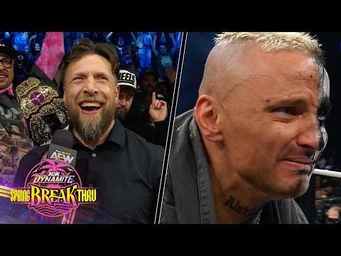 Bryan Danielson gets word that MJF vs Darby Allin is ON! | AEW Spring BreakThru, 4/15/26