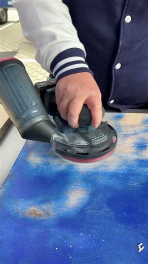 Bosch EXPERT EXEX18V-150-5 orbital sander 🪵 #boschprofessional #powertools #sander #woodworking