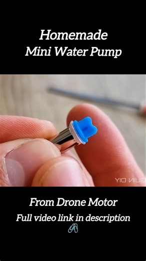 World’s Smallest Water Pump Actually Works! 💧😱 #shorts #waterpump #invention #innovation #science