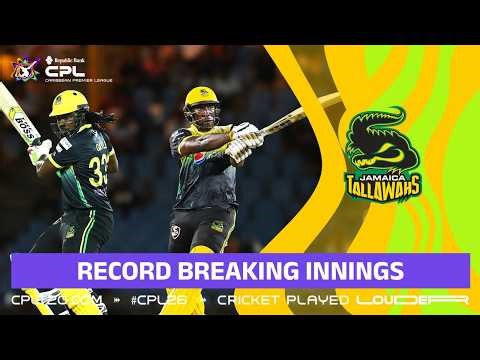 Chris Gayle and Andre Russell MAGIC for Jamaica! 🔥