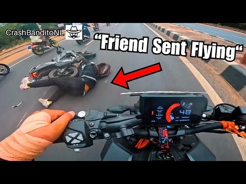 Insane Motorcycle Crashes & Moments | CrashBanditoNL