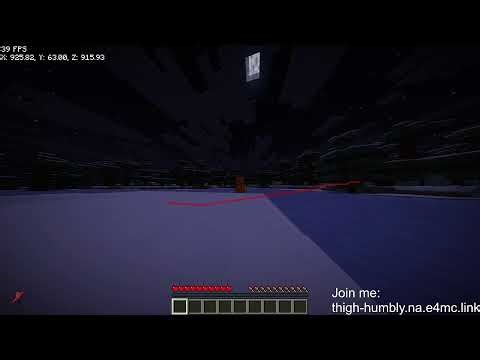 Minecraft bot walks to world border (SERVER IP IN DESC)