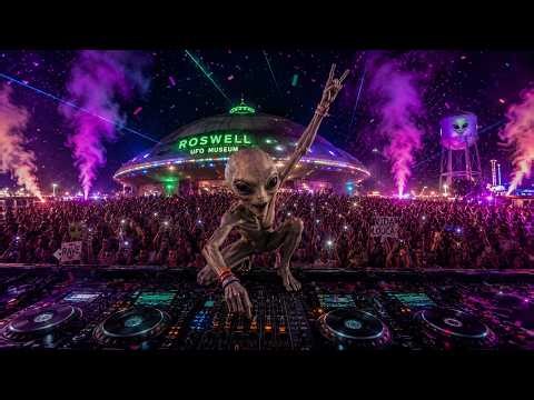 Roswell Alien Rave 2026 | Tech House Festival Energy | 4K