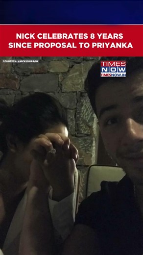 Nick Jonas Celebrates 8 Years Since Proposal To Priyanka Chopra, Shares Unseen Pic #shorts