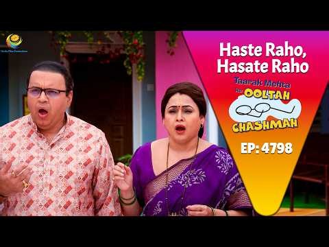 NEW! Ep 4798 - Bhide Jetha और Iyer Ke Baad अब किसके घर हुई चोरी ?? | Taarak Mehta ka Ooltah Chashmah