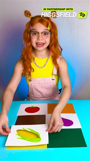 Colorful Food Fiesta! 🍉🌈 Let's Sort and Match! 🥕🎉
