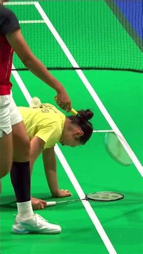 How good is this backhand? #badminton #BWF