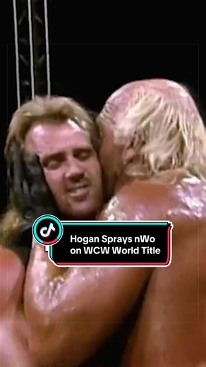 Hogan Spray-Paints WCW World Title — nWo Booty Man Turned on Live