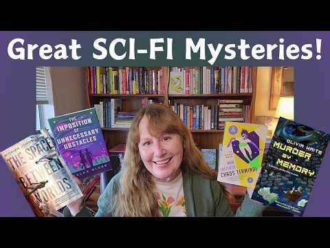 8 Science Fiction Mysteries for March Mystery Madness! Cozy Space Opera to Multiverse Mystery!
