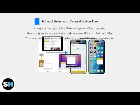 How To Add Sticky Note Widget On iOS – iPhone & iPad Homescreen Notes