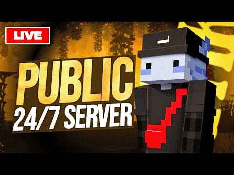 NEW SEASON 💗MINECRAFT LIVE PUBLIC SMP 24/7 ! JAVA & BEDROCK / POCKET EDITION #minecraft