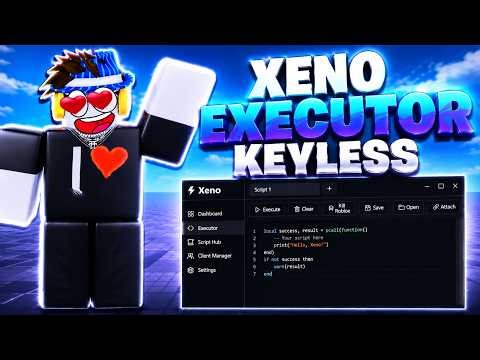 Best Keyless Xeno Executor for Roblox PC [FREE & WORKING & HIGH UNC]