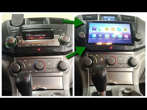 From Stock to Smart: Toyota Highlander Android Head Unit Upgrade