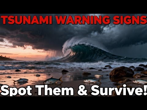 Tsunami Warning Signs: What Happens Before a Tsunami Arrives? | 4-Minute LifeSavingGuide#rescuequest