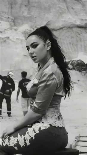 Charli XCX went in HARD with the music video for’Camera’. ‘Music, Fashion, Film’ drops FRIDAY! 🖤🤍