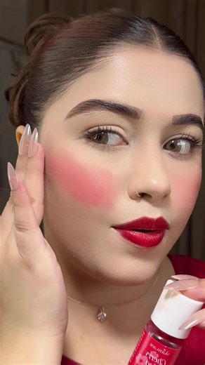 @skinwant_healthcare skinwant cherryred tint ✅💯 #tint #lipandcheekstain #makeup #beauty