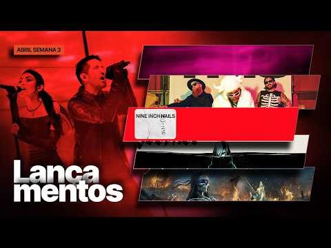 Nine Inch Nails, Seether, Hardline e mais 4 - Lançamentos Abril 2026 Semana 3