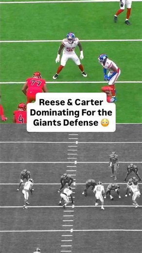 Abdul Carter and Arvell Reese have totally transformed this Giants defense 📈