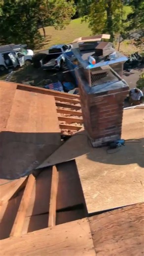 GAF Roof Replacement with Wood Damge