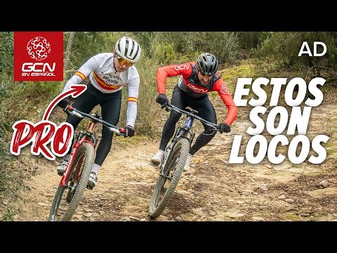 ¿Puede un rutero seguir un pro del MTB bajando a tope?