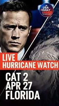 CAT 2 HURRICANE FLORIDA ⚠️ LIVE ALERT #shorts