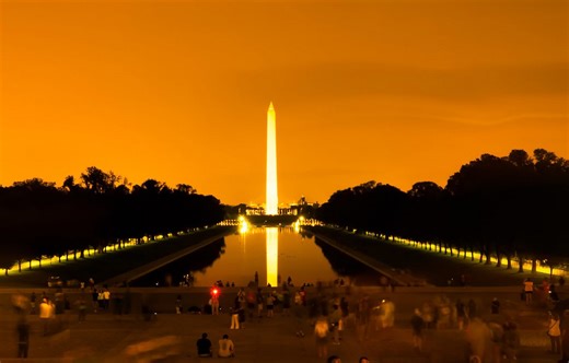 Trump just killed the Reflecting Pool's iconic mirror effect