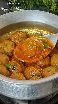 Mutton Kofta Curry Recipe
