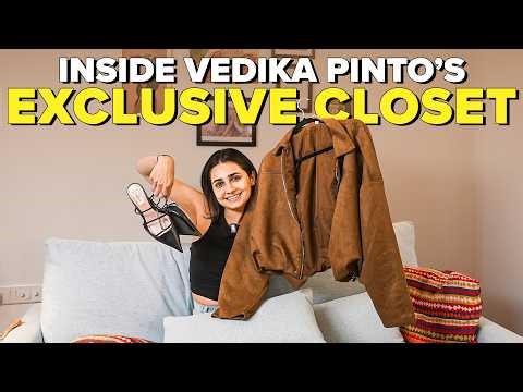 Does Vedika Pinto Steal Her Mother’s Sarees? | HF Raids | Hauterrfly