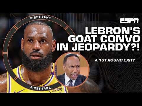 Stephen A. issues warning to LA 👀 'I don't want to hear nothing about a GOAT convo!' 🐐 | First Take