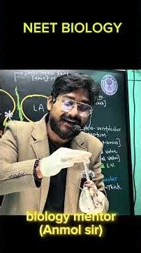 study of real heart🤯| by Anmol sir|NEET biology|#education #neet