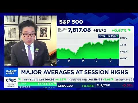 Tom Lee on the Stock Market Rally & Chip Stock Slump | CNBC | October 9, 2026