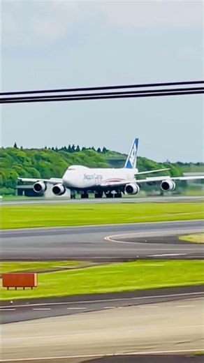 Pure Perfection! Nippon Cargo Boeing 747-8 Smooth Touchdown.