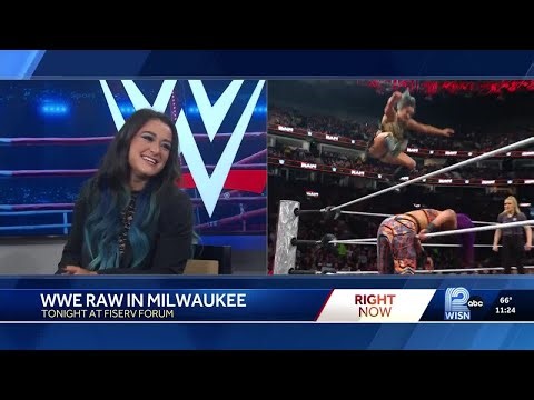 Lyra Valkyria discusses thrilling matches at WWE Monday Night RAW in Milwaukee