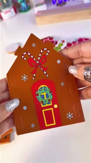 The Grinch foam gingerbread house activity kit #asmr #crafts #thegrinch