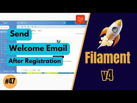 Send Welcome Email After Registration - FilamentPHP v5 (Ep 47)