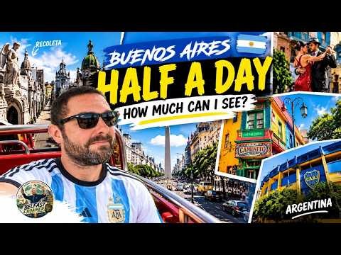 How Much of Buenos Aires Can You See in HALF a Day? 🇦🇷
