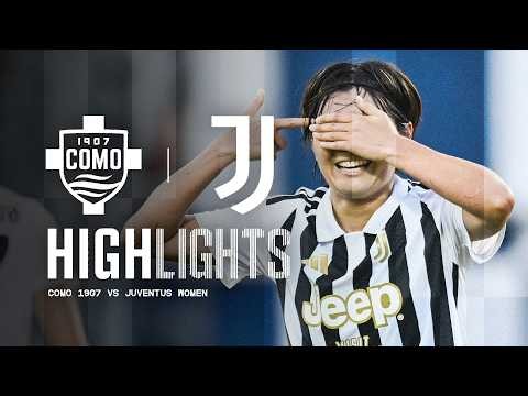 REDONDO OPENS IT, CHIBA SEALS IT! 🔥 | Como 1907 vs Juventus Women Highlights