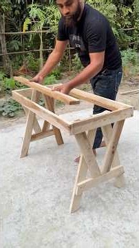 Making a table from pallet wood❤️🏠 #diy #woodworking #idea #ideas #ideashare
