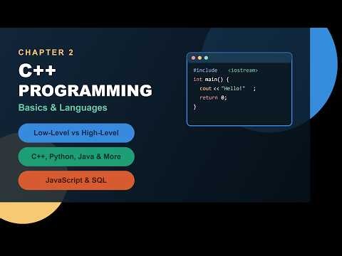 Class 10 - Lecture 06 : Low-Level & High-Level Languages, C++, Python, Java, JavaScript, SQL