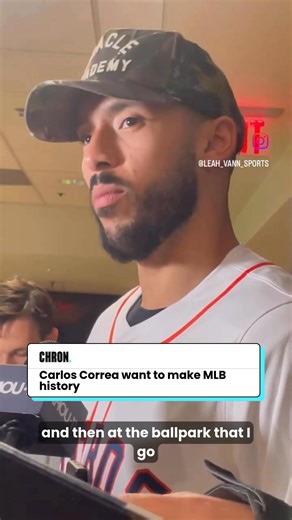 ▶️ Only two players have won Gold Gloves at two different positions. Carlos Correa aims to become the third. At FanFest, the World Series champion and Astros fan favorite made it clear making MLB history his high on his list for 2026. 🎥: @leah_vann_sports #astros #carloscorrea #fanfest #houston #mlb | Chron