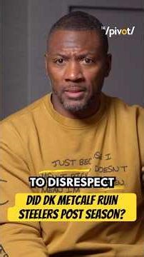 DK Metcalf’s incident possibly could have ruined the Steelers, erasing his great on field play #nfl